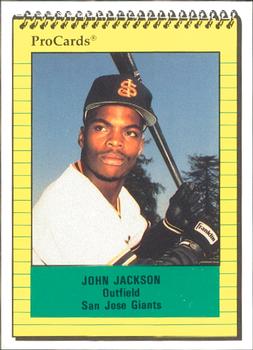 1991 ProCards #23 John Jackson Front