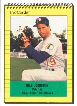 1991 ProCards #94 Bill Johnson Front