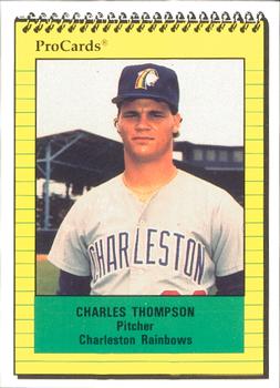 1991 ProCards #95 Charles Thompson Front