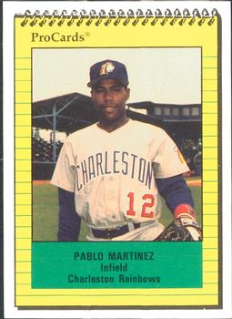 1991 ProCards #104 Pablo Martinez Front