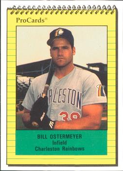 1991 ProCards #105 Bill Ostermeyer Front