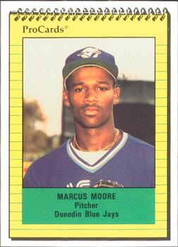 1991 ProCards #204 Marcus Moore Front