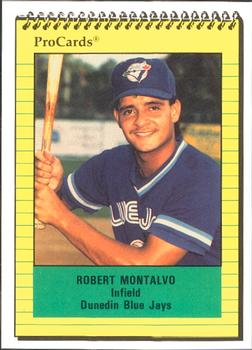 1991 ProCards #215 Robert Montalvo Front