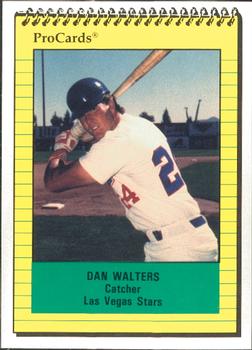 1991 ProCards #240 Dan Walters Front