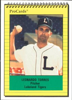 1991 ProCards #267 Leonardo Torres Front