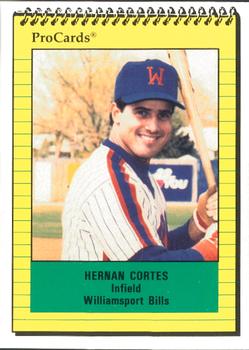 1991 ProCards #299 Hernan Cortes Front