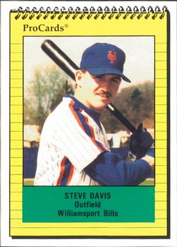 1991 ProCards #305 Steve Davis Front
