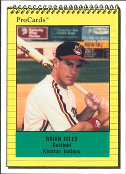 1991 ProCards #338 Brian Giles Front