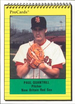 1991 ProCards #351 Paul Quantrill Front