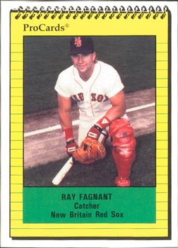 1991 ProCards #354 Ray Fagnant Front