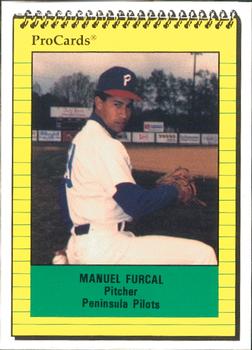 1991 ProCards #370 Manuel Furcal Front