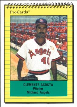 1991 ProCards #426 Clemente Acosta Front