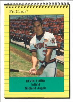 1991 ProCards #441 Kevin Flora Front