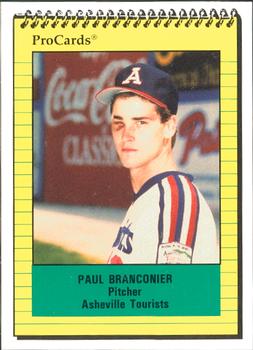 1991 ProCards #560 Paul Branconier Front