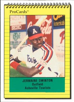 1991 ProCards #581 Jermaine Swinton Front