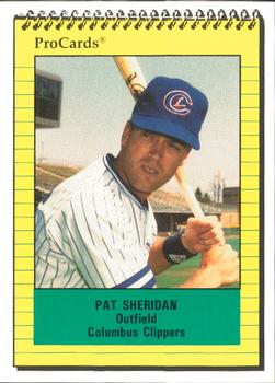 1991 ProCards #610 Pat Sheridan Front