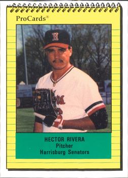 1991 ProCards #625 Hector Rivera Front