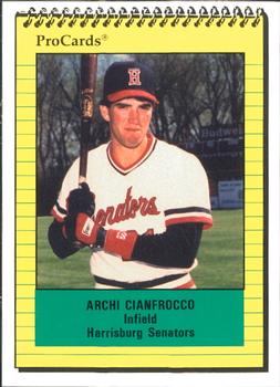 1991 ProCards #632 Archi Cianfrocco Front