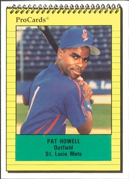 1991 ProCards #724 Pat Howell Front