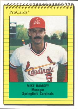 1991 ProCards #759 Mike Ramsey Front