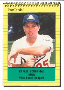 1991 ProCards #778 Rafael Bournigal Front