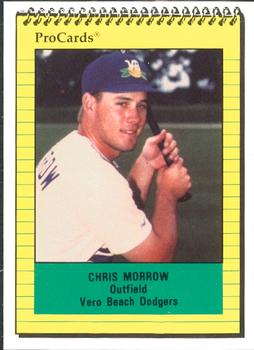 1991 ProCards #789 Chris Morrow Front