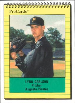 1991 ProCards #796 Lynn Carlson Front