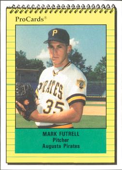 1991 ProCards #799 Mark Futrell Front