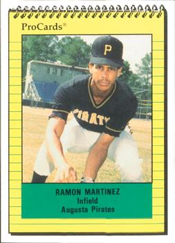 1991 ProCards #812 Ramon Martinez Front