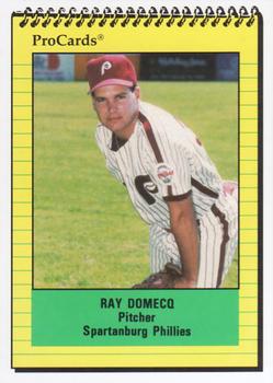 1991 ProCards #887 Ray Domecq Front