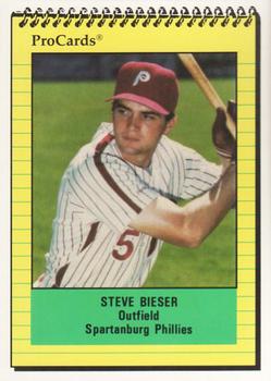 1991 ProCards #907 Steve Bieser Front