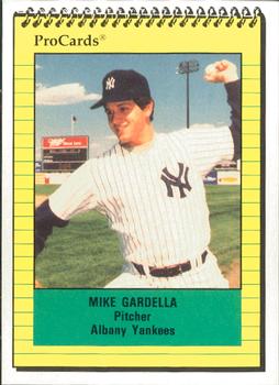 1991 ProCards #1002 Mike Gardella Front