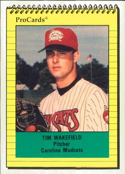 1991 ProCards #1087 Tim Wakefield Front