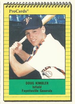 1991 ProCards #1178 Doug Kimbler Front