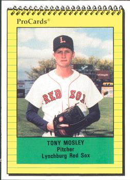 1991 ProCards #1194 Tony Mosley Front