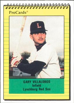 1991 ProCards #1209 Gary Villalobos Front