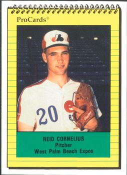 1991 ProCards #1220 Reid Cornelius Front