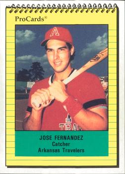 1991 ProCards #1288 Jose Fernandez Front