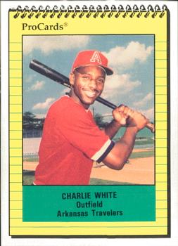 1991 ProCards #1301 Charlie White Front