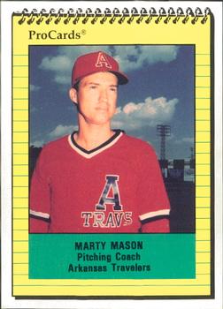 1991 ProCards #1303 Marty Mason Front