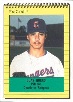 1991 ProCards #1312 Juan Quero Front