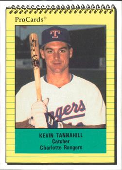 1991 ProCards #1318 Kevin Tannahill Front
