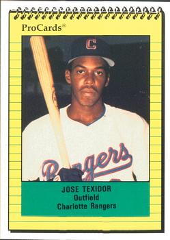 1991 ProCards #1329 Jose Texidor Front