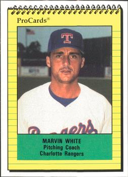 1991 ProCards #1331 Marvin White Front