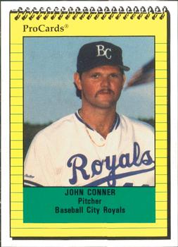 1991 ProCards #1389 John Conner Front