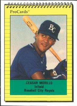 1991 ProCards #1405 Ceasar Morillo Front