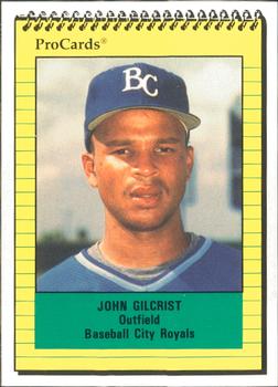 1991 ProCards #1410 John Gilcrist Front