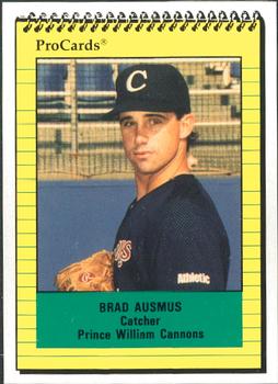 1991 ProCards #1429 Brad Ausmus Front