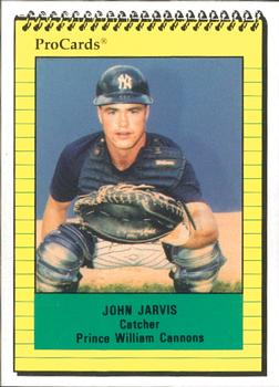 1991 ProCards #1431 John Jarvis Front