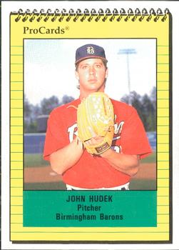1991 ProCards #1451 John Hudek Front